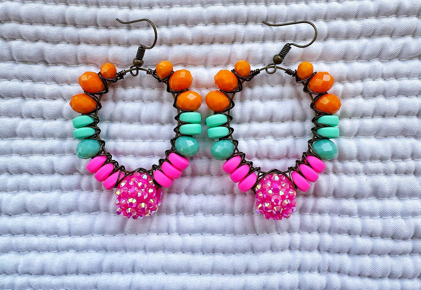 Medium Spurs Spirit Hoops