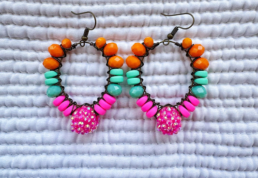 Medium Spurs Spirit Hoops