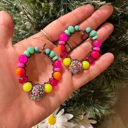 Medium Electric Fiesta Hoops