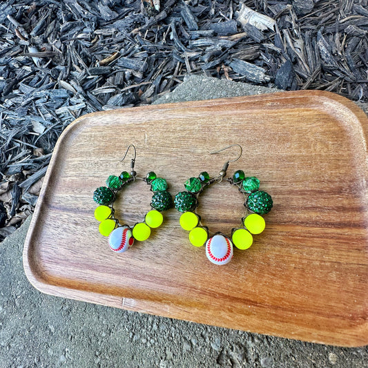 Mini Javelina Neon Spirit Earrings
