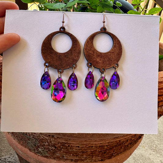Aurora Leather Drops