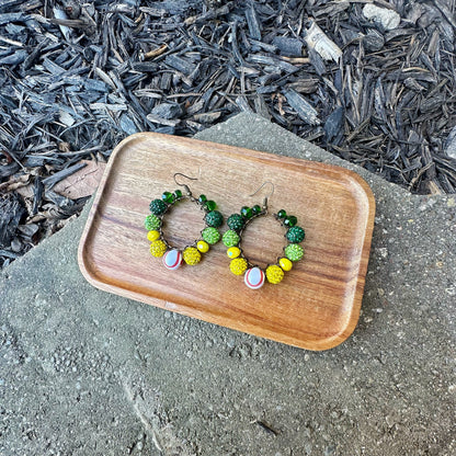 Medium Javelina Classic Game Day Earrings