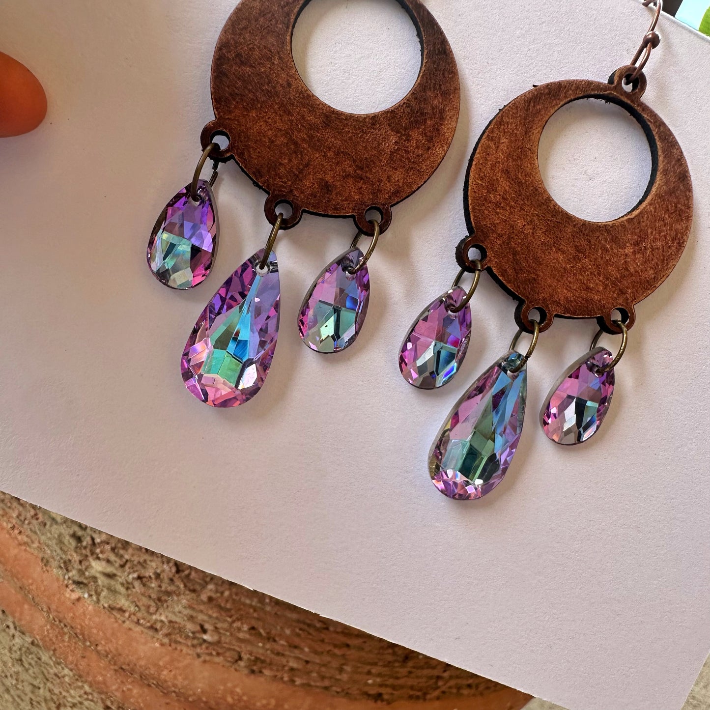 Cotton Candy Leather Drops
