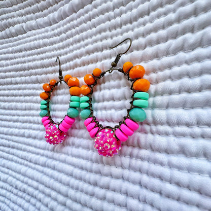 Medium Spurs Spirit Hoops