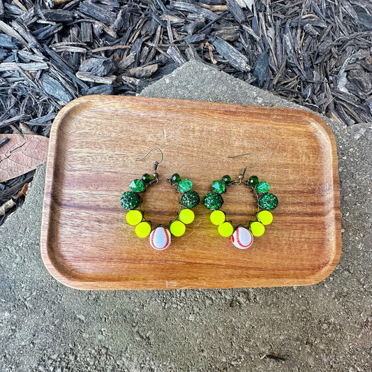 Mini Javelina Neon Spirit Earrings